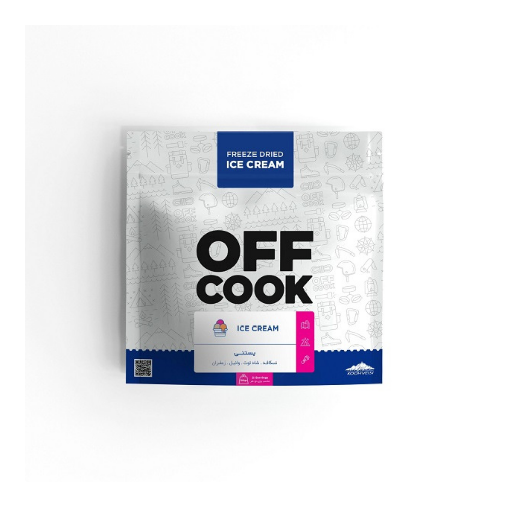 بستنی خشک انجمادی آف کوک OFF COOK ICE CREAM