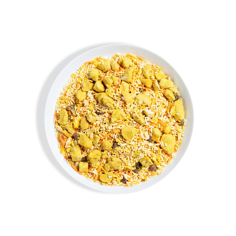 هویج پلو با مرغ خشک انجمادی آف کوک OFF COOK CARROT RICE WITH CHICKEN