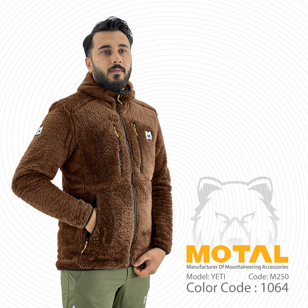 کاپشن پلار خرسی موتال کد M250 مدل MOTAL YETI