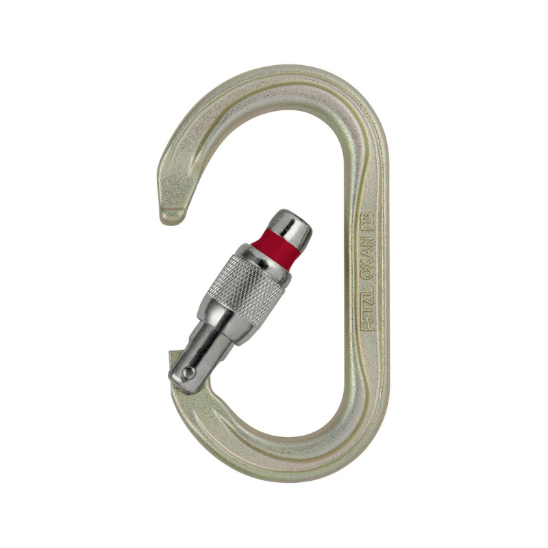 کارابین پیچ بیضی فولادی پتزل مدل اوکسان PETZL OXAN SL