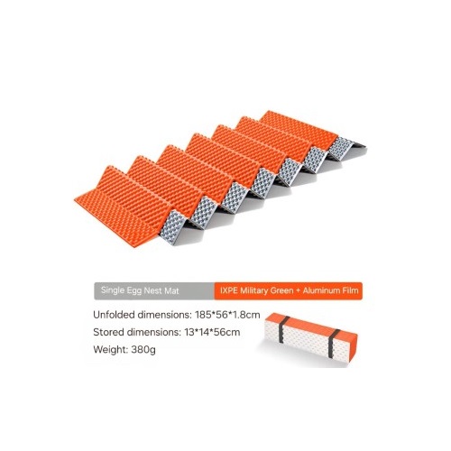 زیرانداز کیسه خواب آکاردئونی بلک دیر مدل BLACK DEER IXPE-444